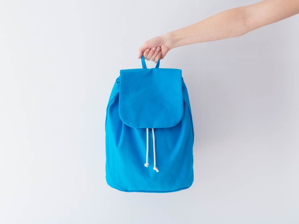 DIY Sewing Academy - backpack no. 3 - DIY Kit in radient aqua